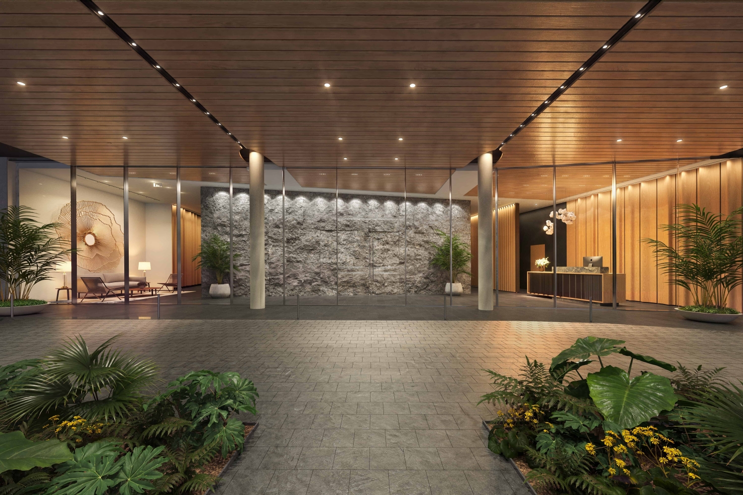 Lobby Exterior