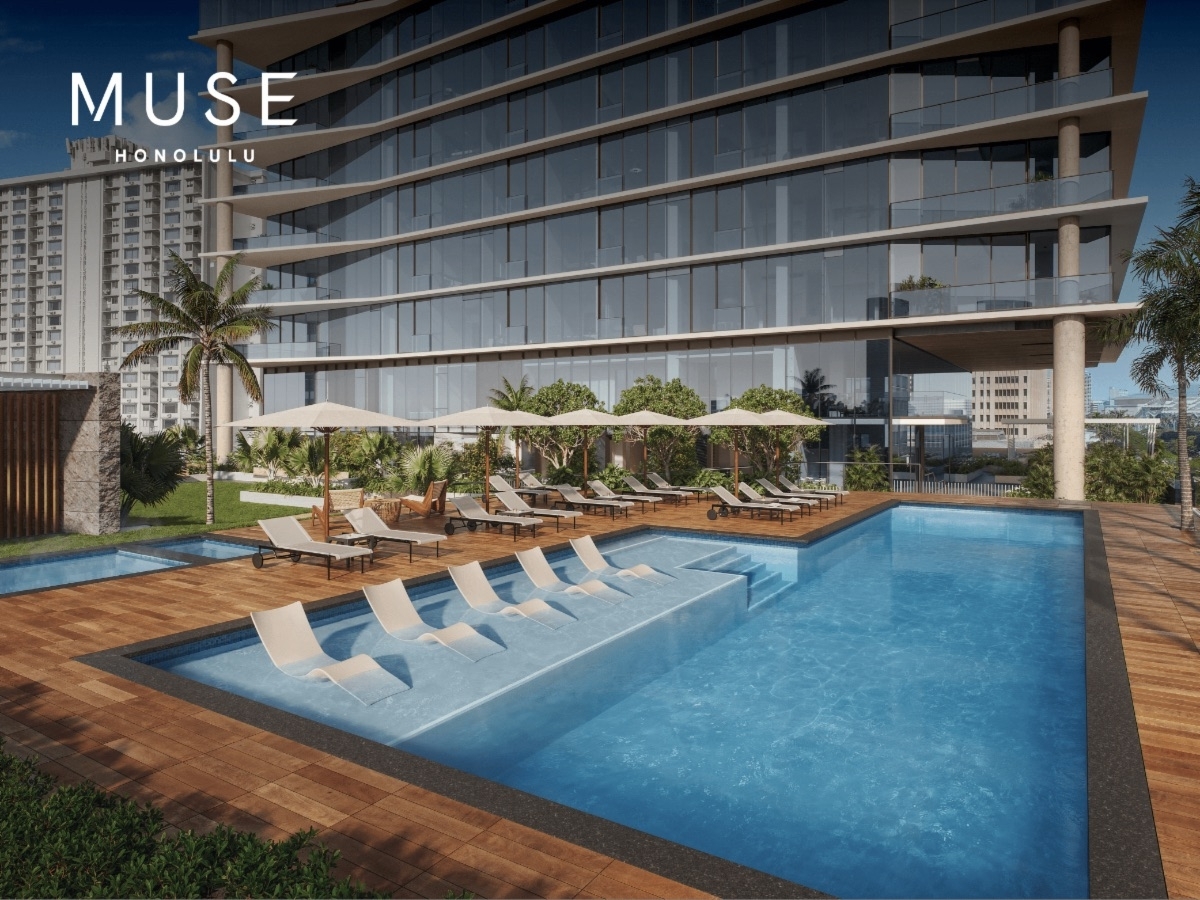 A First Look at the Pool Deck at Muse